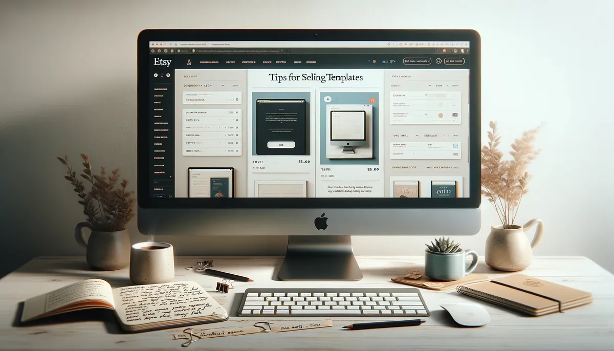 How to Sell Squarespace Templates on Etsy
