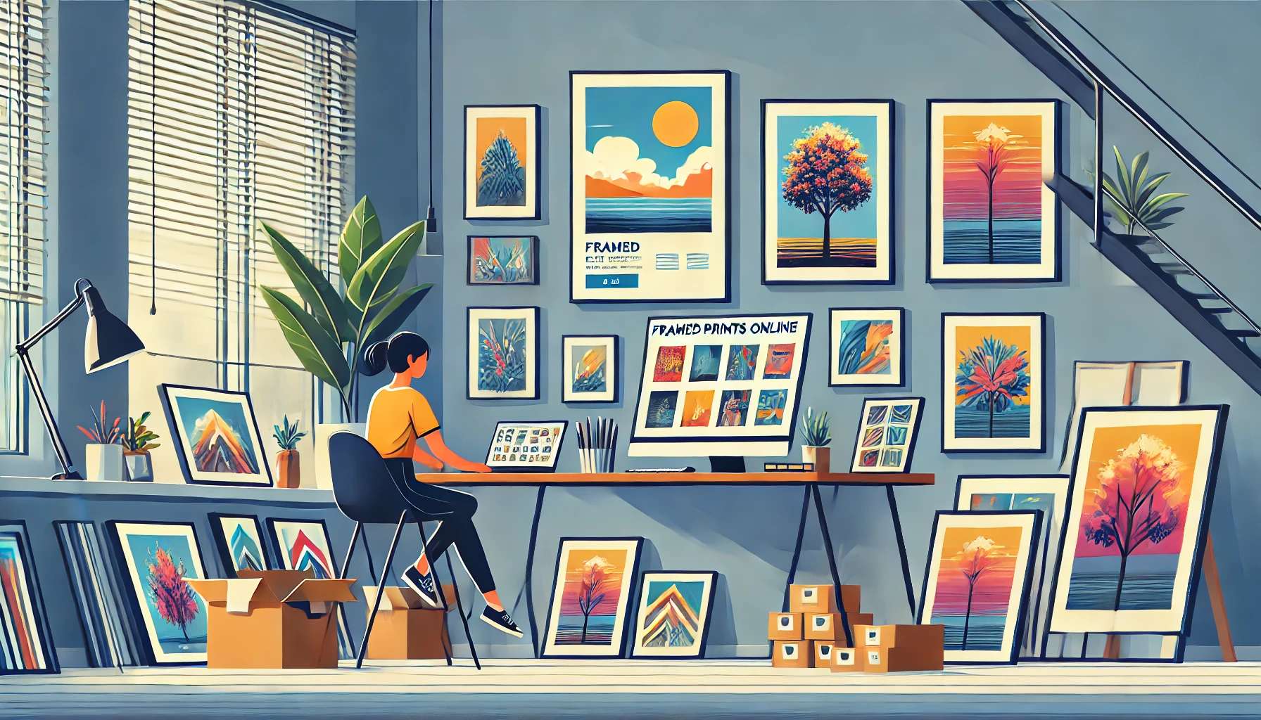 How to Sell Framed Prints on Etsy