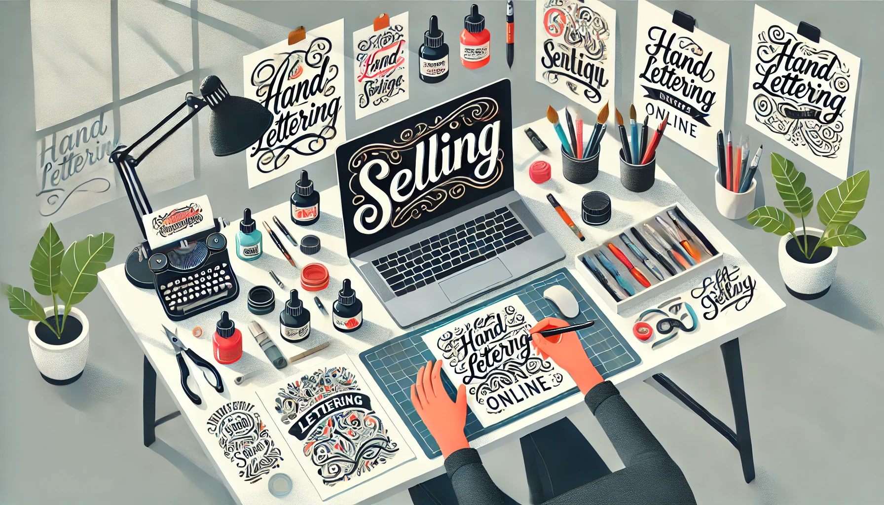 How to Sell Hand Lettering on Etsy