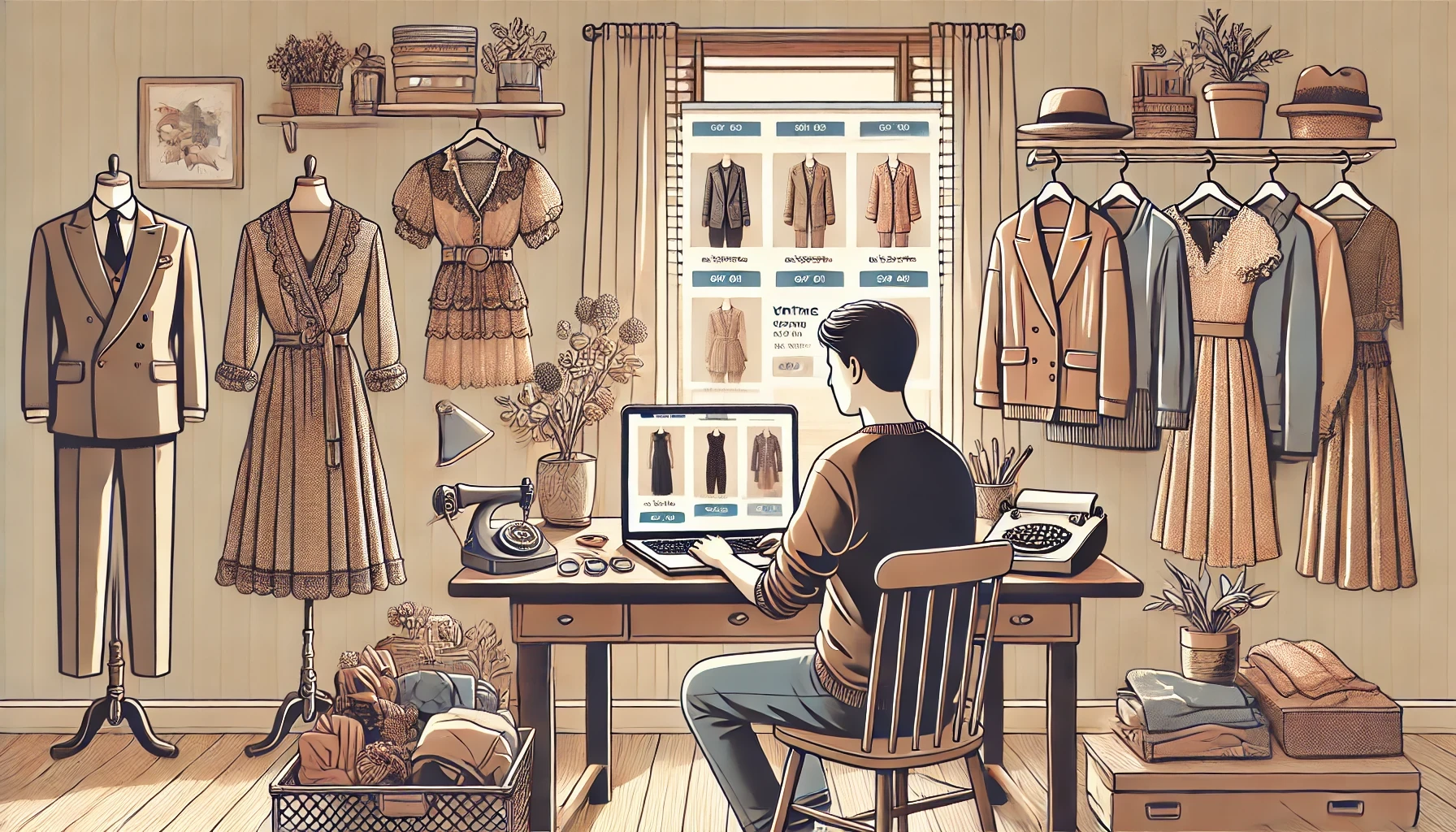 How to Sell Vintage Clothing on Etsy